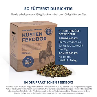 Produkt Bild STRÖH Küsten Strukturmüsli 29kg Feedbox 4