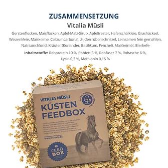 Produkt Bild STRÖH Küsten Vitalia Müsli 20 kg Feedbox 2