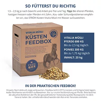 Produkt Bild STRÖH Küsten Vitalia Müsli 20 kg Feedbox 4
