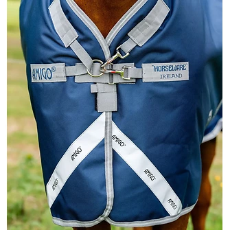 Produkt Bild Horseware Amigo 100g 1200D Plus Turnout mit Halsteil 3