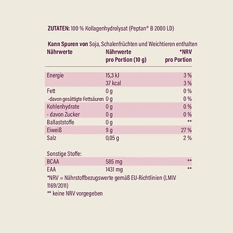 Produkt Bild hucare Collagen Pur 300 g Pulver 3