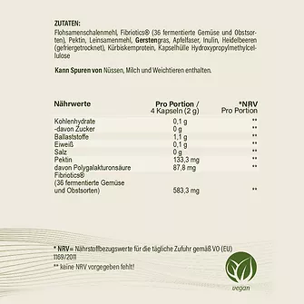 Produkt Bild hucare FIBER MIX Ballaststoffmischung 250 Kapseln 3