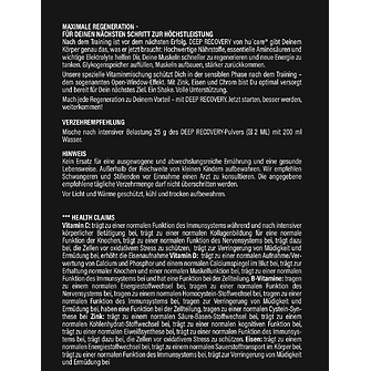 Produkt Bild hucare Deep Recovery 350 g Pulver 2