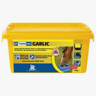 Produkt Bild Horslyx Garlic 15 kg Weideleckschale 1