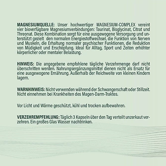 Produkt Bild hucare Magnesium Complex 90 Kapseln 2