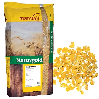 Produkt Bild Marstall Naturgold 20kg - Maisflocken 1