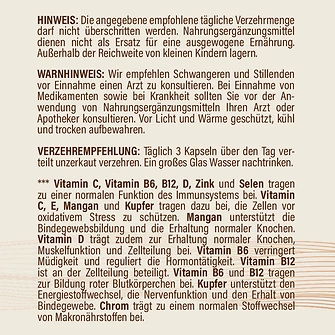 Produkt Bild hucare MICROVITAL 60 Kapseln 2