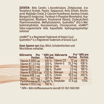 Produkt Bild hucare MICROVITAL 60 Kapseln 3