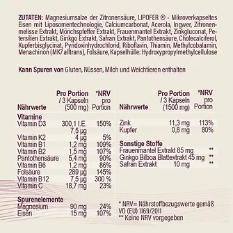 Produkt Bild hucare PMS 90 Kapseln 3