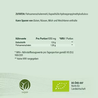 Produkt Bild hucare Psyllium Husk 250 Kapseln 3