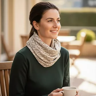 Produkt Bild St. Hippolyt Multifunktionstuch / Scarf Elfenbein 3