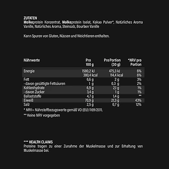 Produkt Bild hucare Whey Protein Chocolate 510 g Pulver 3