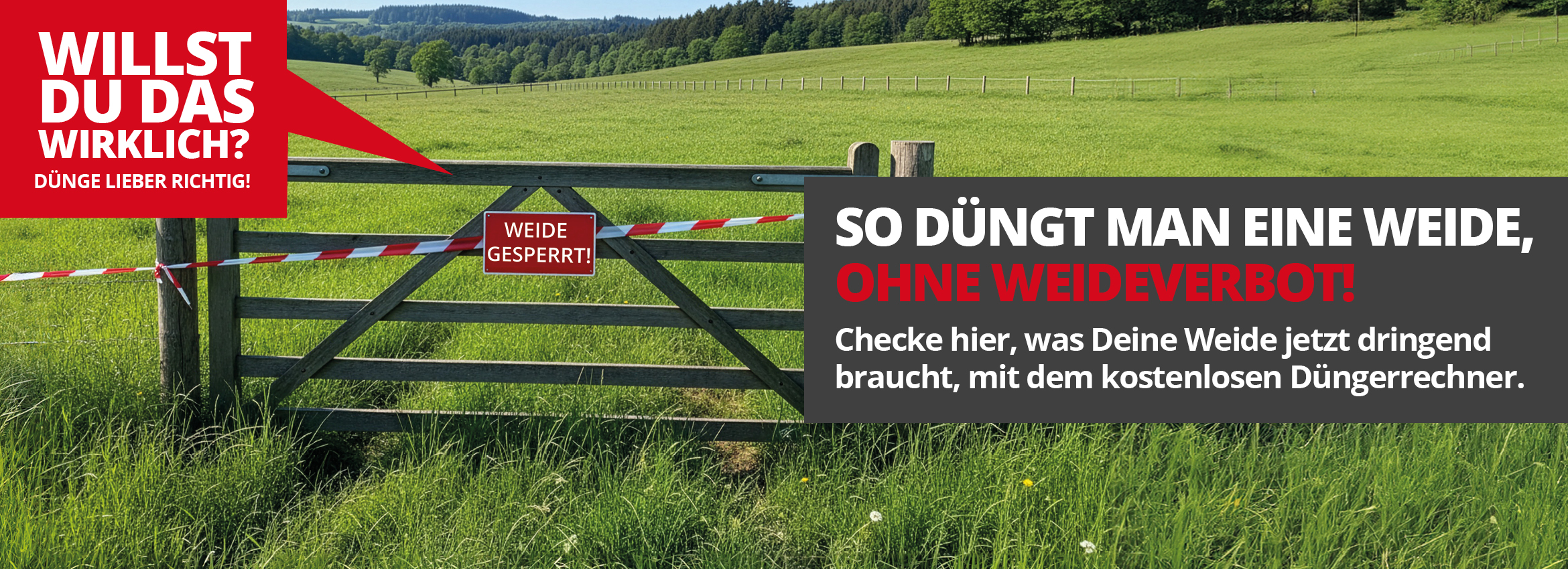 Die Weidesaison naht!