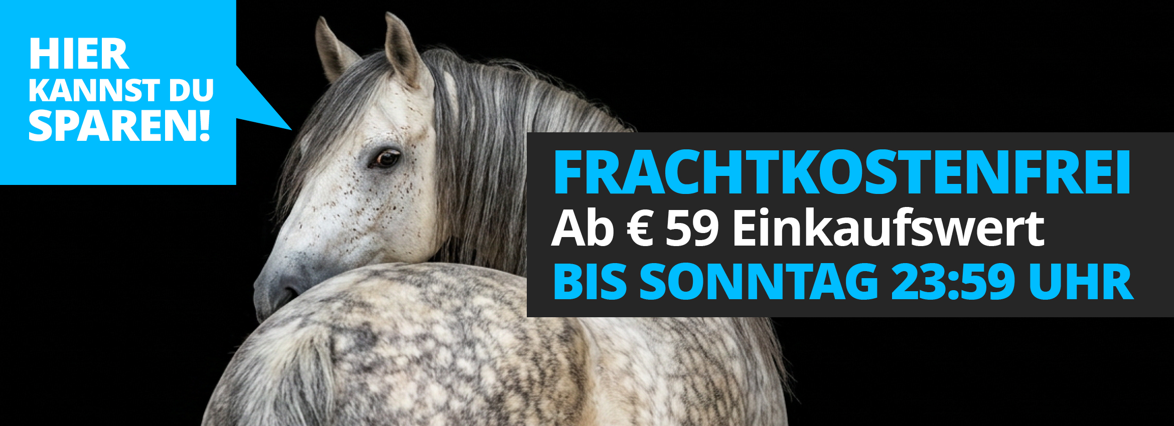 Bis Sonntag ohne Frachtkosten ab € 59